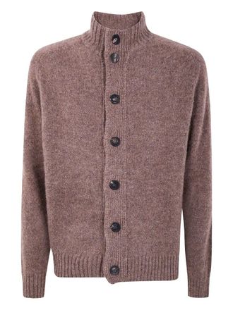FILIPPO DE LAURENTIIS Raglan Sleeves Buttoned Cardigan