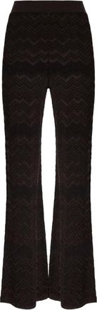 Missoni Dames, Broeken, Bruin, Maat: 2XS