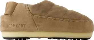 Moon Boot Evolution Sandalen - Dames - Winterlaarzen - Beige - 35 EU - Leer - Schoenen