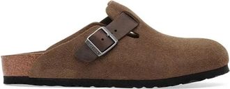 Birkenstock Boston - Heren - Schoenen - Bruin - Maat: 45 EU Leer