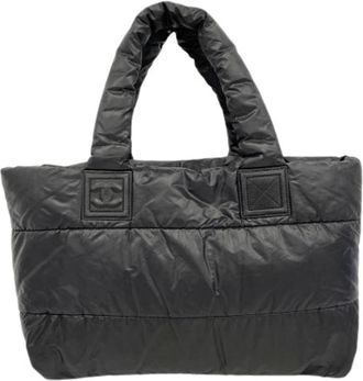 Chanel Pre-owned Tote Bags, female, Black, Size: ONE SIZE Pre-owned Vintage Tote Bag
