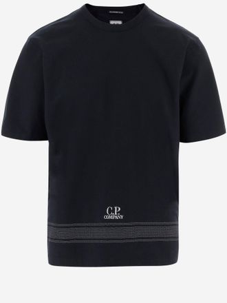 C.P. Company katoenen T-shirt met logo