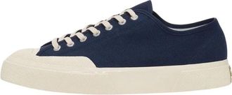 Superga 2432 Works Low Cut Cotton Canvas - Heren - Sneakers - Blauw - 41 EU - Katoen - Schoenen
