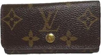 Louis Vuitton Pre-owned Canvas key-holders - Dames - Vintage Accessoires - Bruin - ONE Size - Vintage