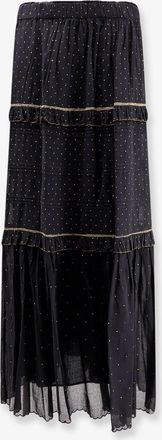 Isabel Marant Gonna Volodia a pois - MARANT ETOILE - gender_Woman