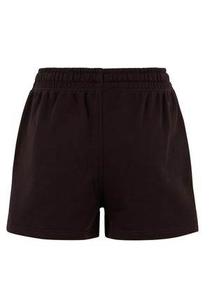 Maison Kitsun&eacute; Cotton Shorts - Brown
