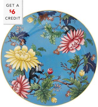 Wedgwood Wonderlust Sapphire Garden Coupe Platewith $6 Credit
