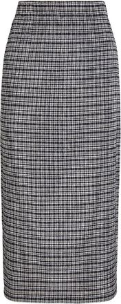 Vince Striped Shirred Midi Skirt - Stripe - S (UK8-10 / S)