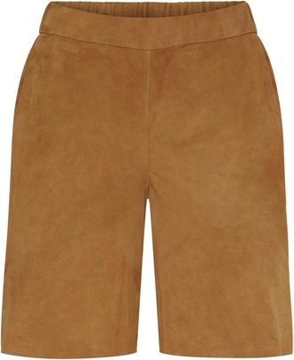 Notyz Shorts in camoscio - - Shorts - Donna - Marrone - XS