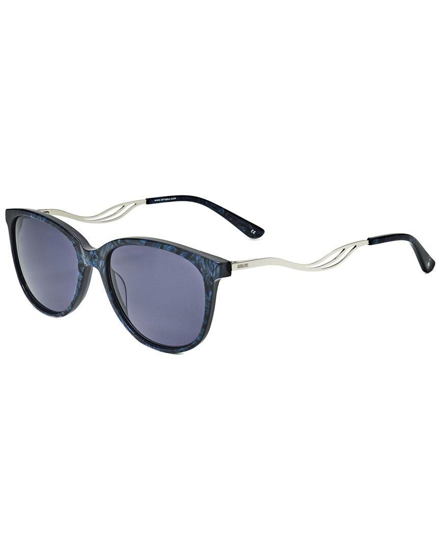 サングラス Anna Sui Sunglasses AS1025 Havana Grey Square Anna Sui AS2210KS Sunglasses