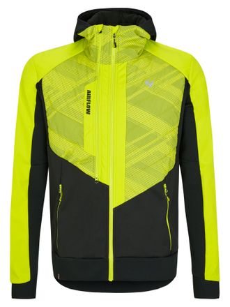 Ziener Softshelljacke ZIENER NALIK, Herren, Gr. 46, limette, Obermaterial: 1. 100% Polyester; 2. 100% Polyester; 93% Polyester, 7% Elasthan; Futter: 100% Pol