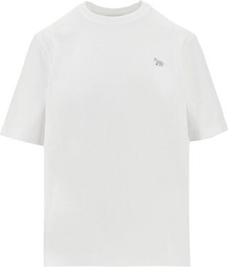 Maison Kitsun&eacute; Baby Fox patch Comfort Fit T-shirt Woman XXS