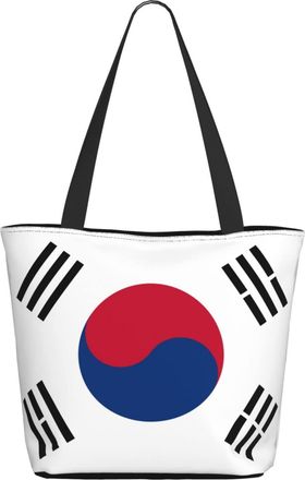 AOOEDM South Korean Flag Ladies Shopping Bag 13x11x7in.The Perfect ValentineS Day Gift.It Is The Best ValentineS Day Gift For Mom, Daughter, Wife,Etc