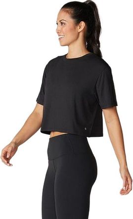 Tavi Crop Tee in Ebony at Nordstrom, Size Xx-Large