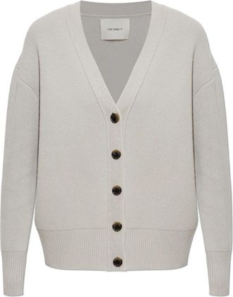 Lisa Yang Cashmere vest Amery - Dames - Cashmere truien - Grijs - S - Kasjmier - Truien & Vesten