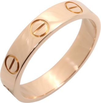 Cartier Gold Pink Gold (18K) Band Ring (Pre-Owned)