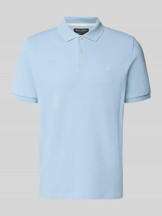 Marc O'Polo Regular Fit Poloshirt aus reiner Baumwolle in Hellblau, Gr&ouml;&szlig;e XXXL