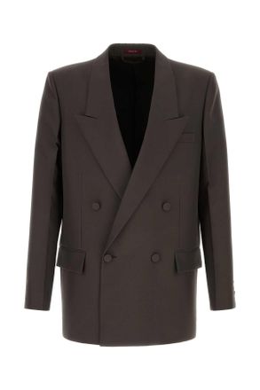 Gucci Chocolate Panama Blazer