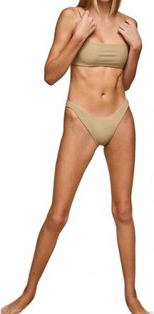 Mikoh Swimwear Bondi Bikini Bottoms In Dune