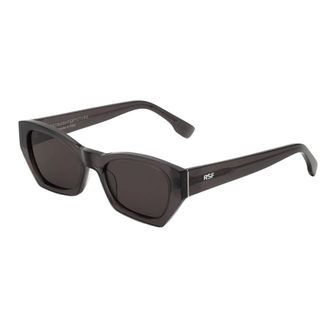 Retro Superfuture Sunglasses, unisex, Black, Size: 54 MM Amata Estate Liquirizia