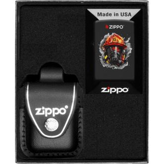 OEM Set De Regalo De Encendedores Zippo Con Dise&ntilde;o De Bombero N.&ordm; 3