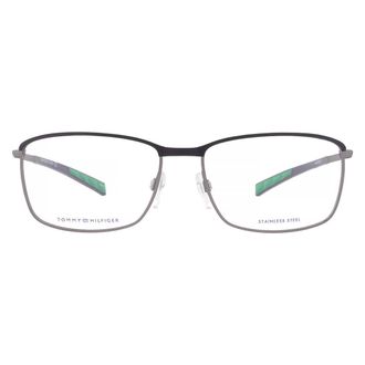 Tommy Hilfiger Demo Rectangular Mens Eyeglasses TH 1954 02QX 56