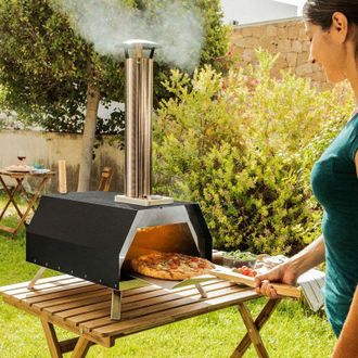 InnovaGoods Forno per Pizza a Pellet con Accessori Pizzahven InnovaGoods