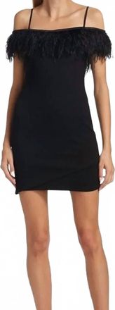 Bailey 44 Morgan Sleeveless Ponte Knit Mini Dress In Black