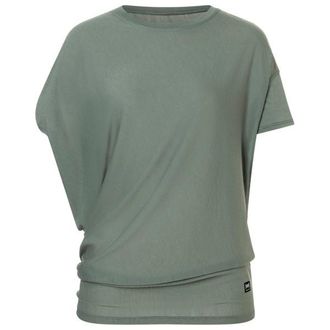 super.natural Yoga Loose Tee T-Shirt f&uuml;r Damen | oliv/gr&uuml;n