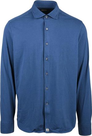 Sonrisa Overhemden, Heren, Blauw, XL, Katoen, Sonrisa Shirt