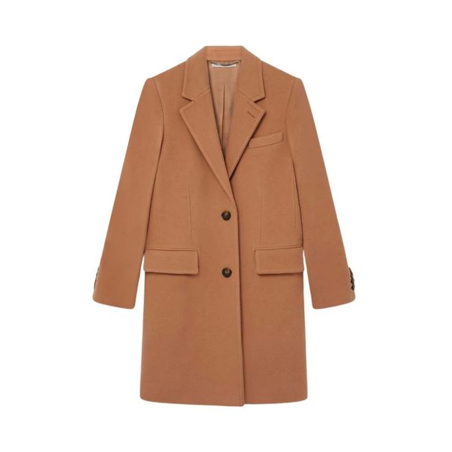 Stradivarius Cappotto Cammello Morbido Cappotto Doppiopetto Asos
