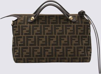 Fendi Brown Leather By The Way Top Handle Bag