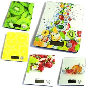 Trade Shop Trade Shop - Digital Lancial Piatto Ripiano En Vetro Dacina 5kg Da1gr A 5kg Fantasia