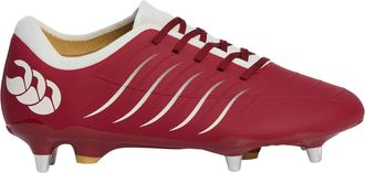 Canterbury Of New Zealand Rugbyschoenen voor heren voor zachte ondergrond (Rode Dahlia)