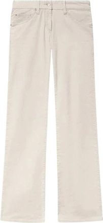 Isabel Marant E26 Star Broeken - Dames - Wijde Broeken - Beige - L - Broeken