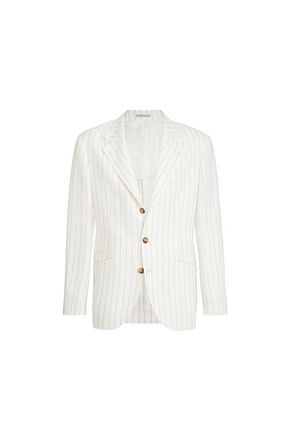 Brunello Cucinelli Twill blazer in Panama at Nordstrom, Size 46 It