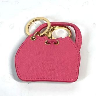 MCM Pre-owned Accessories, female, Multicolor, Size: ONE SIZE Pre-owned Keyring