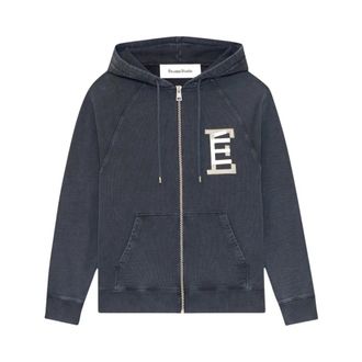 Études Studio Zip-throughs, male, Blue, S, Navy University Zip Hoodie