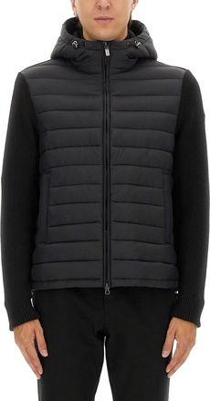 Colmar Hooded Jacket With Knitted Sleeves