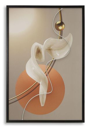 Mauro Ferretti L&aacute;mina Con Led Sobre Lienzo Abstract -a- Cm 80x4x120