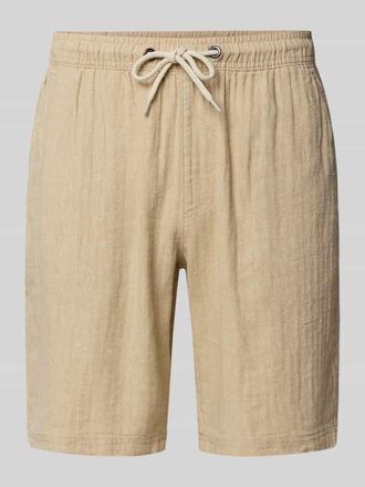 Redefined Rebel Shorts aus Leinen-Baumwoll-Mix Modell ORLANDO in Offwhite, Gr&ouml;&szlig;e XXL