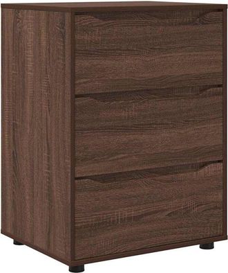 vidaXL Armario De Almacenamiento Roble Marr&oacute;n 60 X 48 X 81 Cm Vidaxl