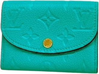 Louis Vuitton Pre-owned Wallets, female, Blue, Size: ONE SIZE Pre-owned Card Case