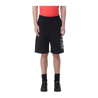 Emporio Armani Katoenen joggingbroek - Heren - Sport - Zwart - Maat: L Katoen
