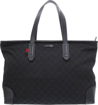 Gucci Pre-owned Gucci GG Canvas Web Tote Ladies MD91JSBLLQMA88PQ