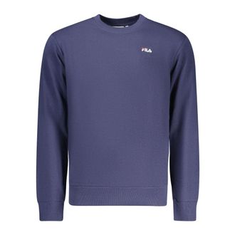 Fila Sweatshirts, male, Blue, Size: 2XL Leverano Long-sleeved Sweatshirt