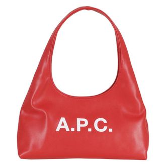 A.P.C. Shoulder Bags, female, Red, Size: ONE SIZE Baby Ninon Shoulder