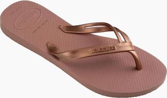 Havaianas Womens Sndl Eleg - Pink - Size: 7/6.5/6