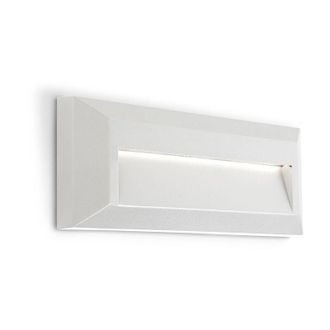 Leds - C4 Leds-c4 - Kossel - Plafoniera led da esterno a parete bianca 8cm 292lm 4000K IP65