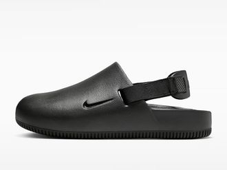 Nike Womens Calm Mule In Black